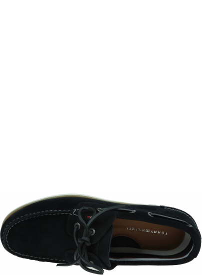 Mokasyny Męskie TOMMY HILFIGER Classic Suede Boatshoe FM0FM02736 DW5