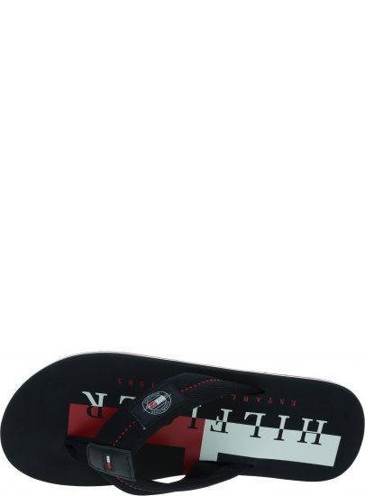 Japonki Męskie TOMMY HILFIGER Corporate Hilfiger FM0FM03981 DW5