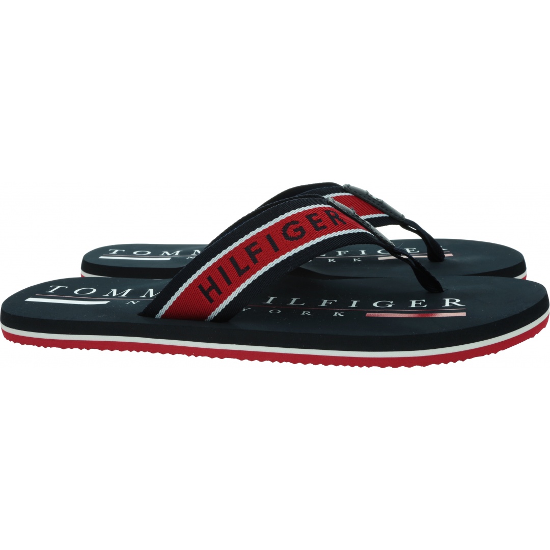 Japonki Męskie TOMMY HILFIGER Corporate Hilfiger FM0FM03978 DW5