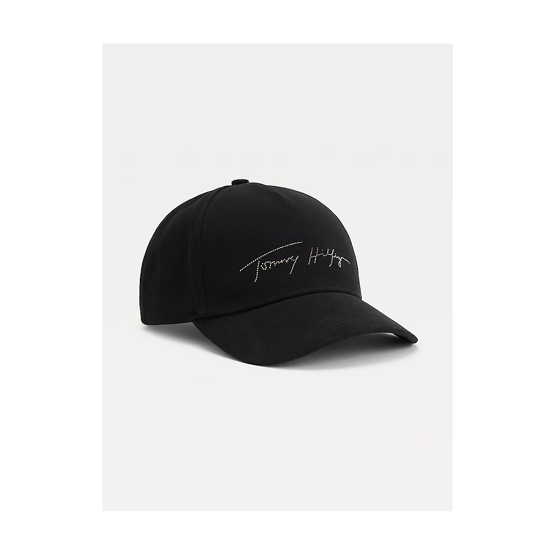Czapka z Daszkiem TOMMY HILFIGER Lux Feminine Cap AW0AW11140 BDS