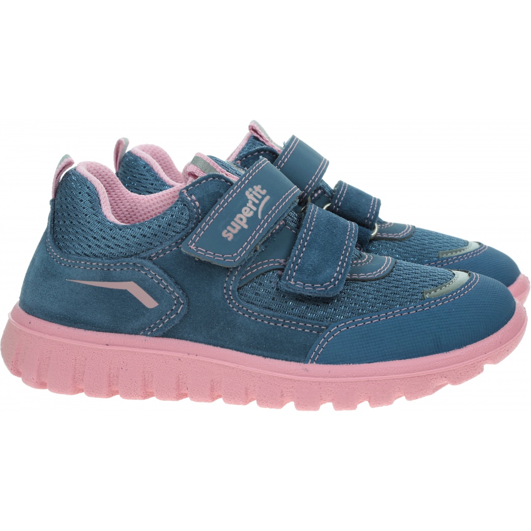 Niebieskie Półbuty SUPERFIT Sport Mini 1-006194-8060