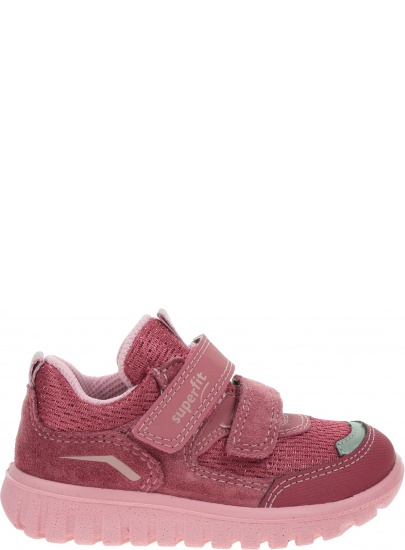 Różowe Półbuty SUPERFIT Sport Mini 1-006194-5510