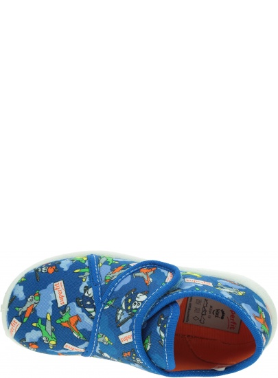 Kapcie z Samolotem SUPERFIT Spotty 1-009246-8050