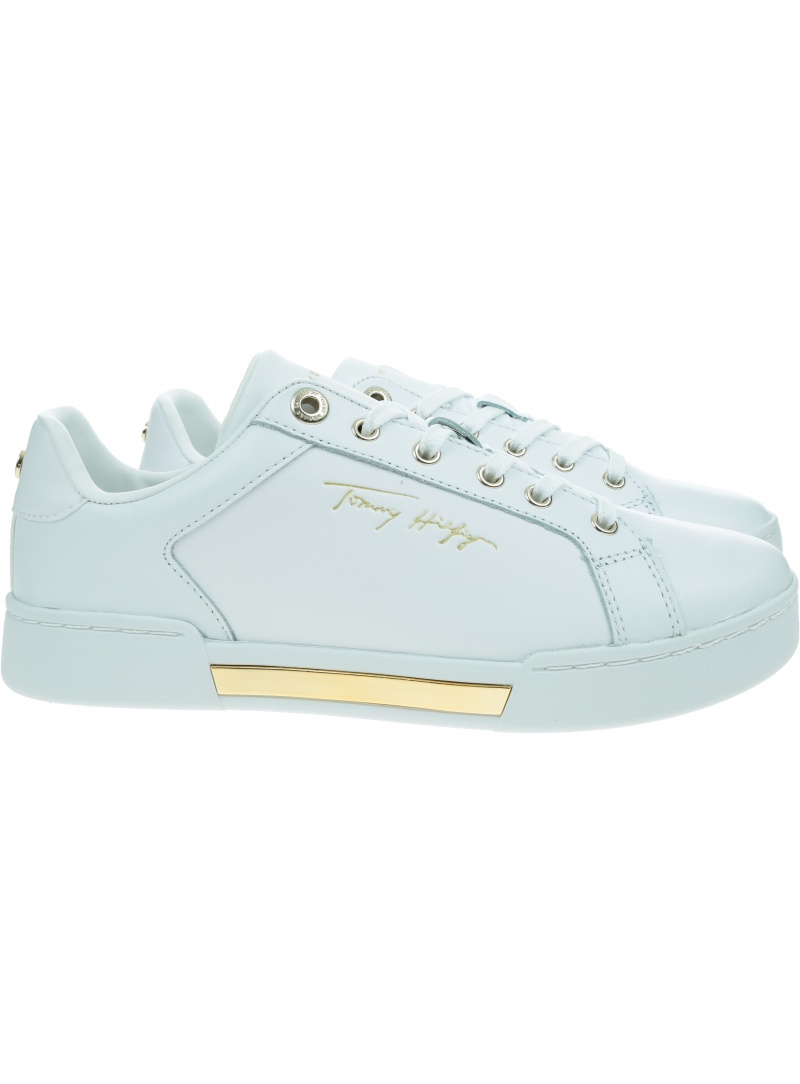 Białe Sneakersy TOMMY HILFIGER Th Elevated Sneaker FW0FW06454 White YBR