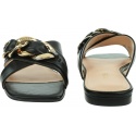 Skórzane Klapki GUESS Sameya FL6SAMLEM03 BLACK
