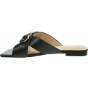Skórzane Klapki GUESS Sameya FL6SAMLEM03 BLACK