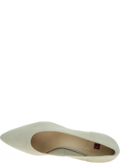 Szare Czółenka w Szpic HÖGL Prestige 3-104502 9300