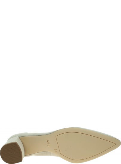 Szare Czółenka w Szpic HÖGL Prestige 3-104502 9300