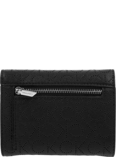 Portfel Damski CALVIN KLEIN Re-Lock Trifold K60K609496 BAX