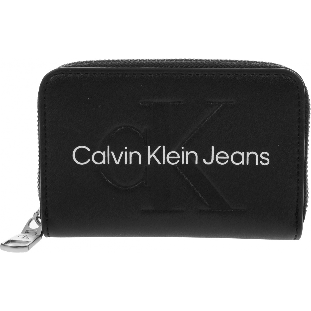 Mały Portfel Damski CALVIN KLEIN Accordion Zip K60K607229 BDS