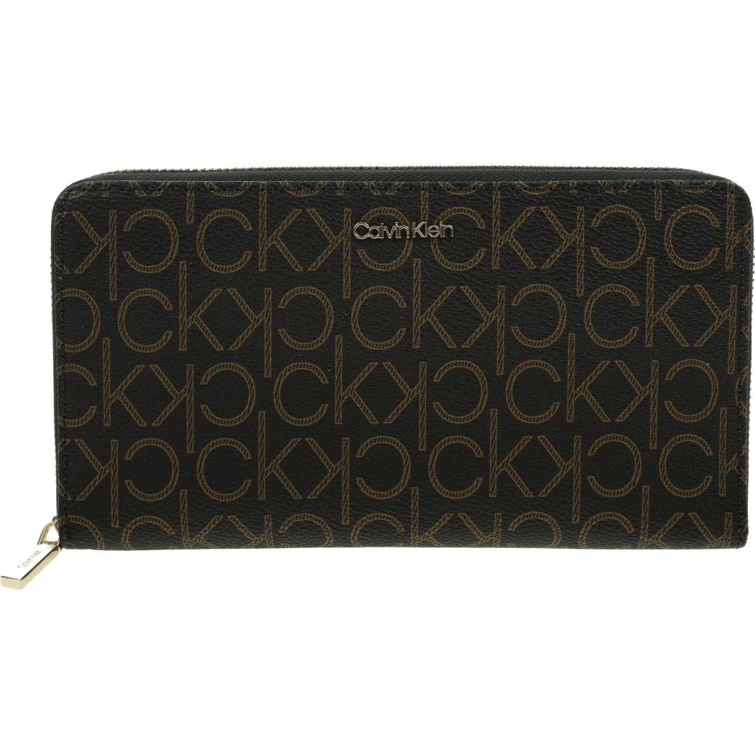 Portfel Damski CALVIN KLEIN Ck Must Wallet Xl Mono K60K609546 0HD