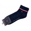 Skarpetki Męskie 100001094 322 TOMMY HILFIGER Men Iconic Quarter (2-pak)