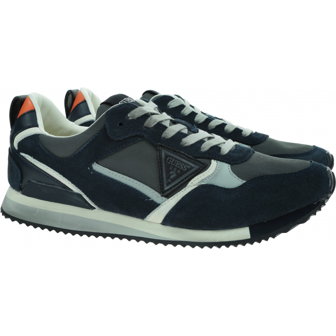 Granatowe Sneakersy GUESS Treviso FM6TREFAM12 GRYBL