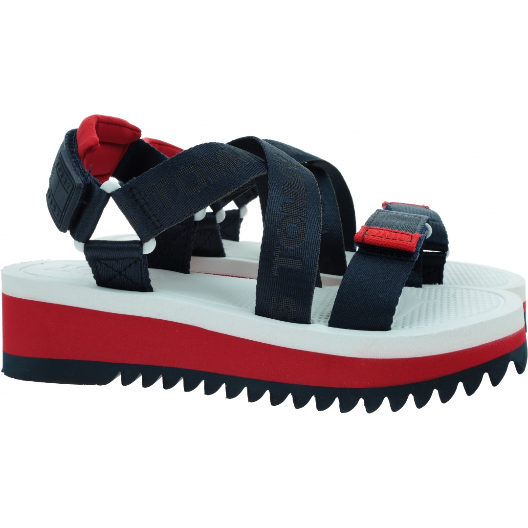 Sandały TOMMY JEANS Flatform Eva Sandal EN0EN01839 0GY