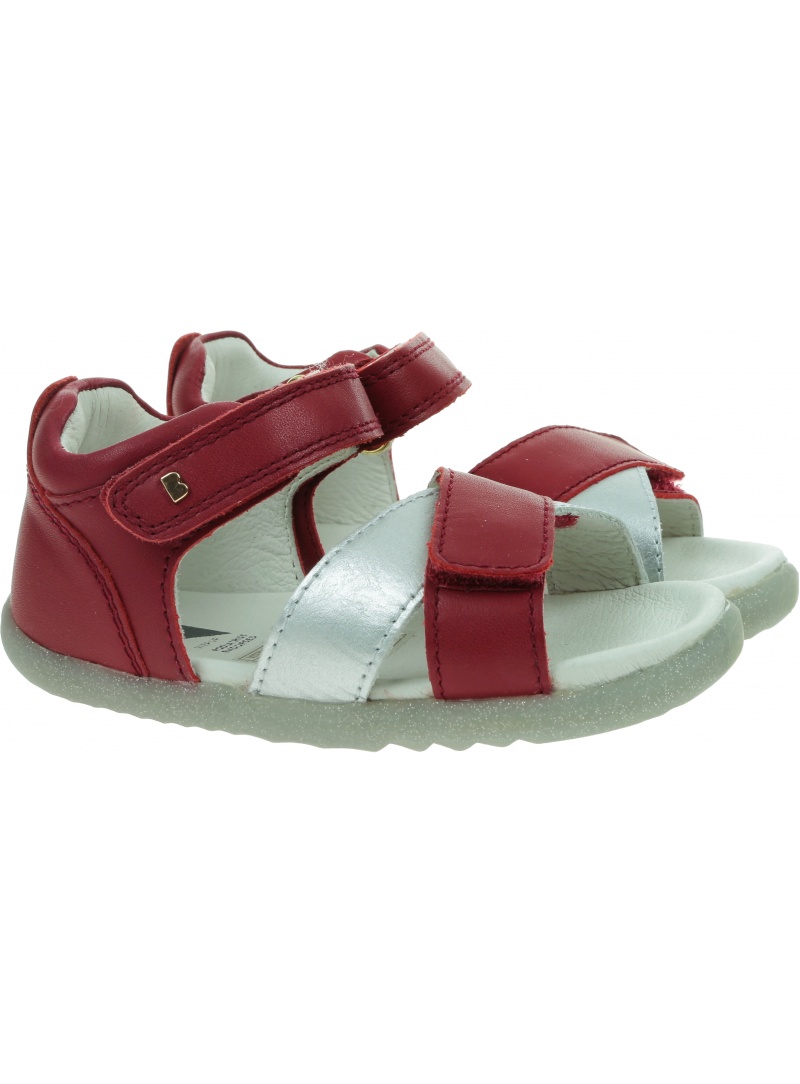 Sandals BOBUX 728710 Sail Rio Red + Misty Silver