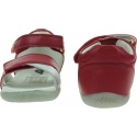 Czerwone Sandały BOBUX 728710 Sail Rio Red + Misty Silver 2