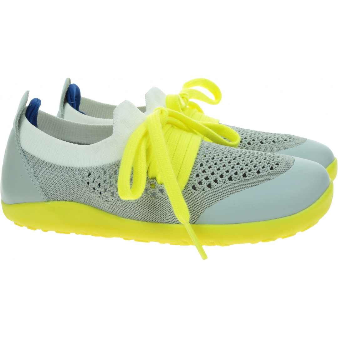 Ultralekkie Buty BOBUX Play Knit Grey + White 636415