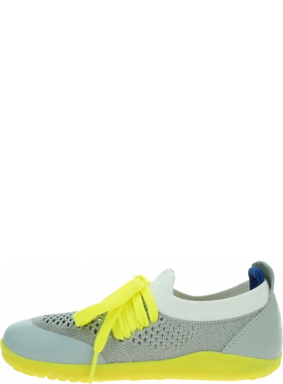 Ultralekkie Buty BOBUX Play Knit Grey + White 636415