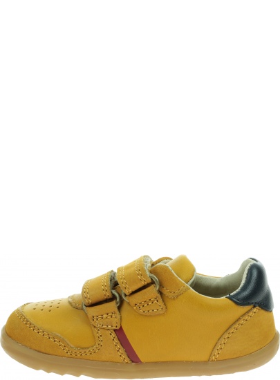 Żółte Półbuty BOBUX Riley Chartreuse + Navy 732103