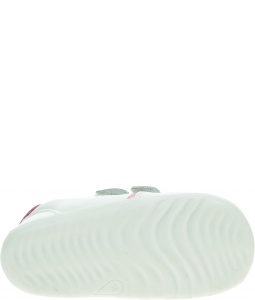 Białe Półbuty BOBUX Riley White + Pink 732114