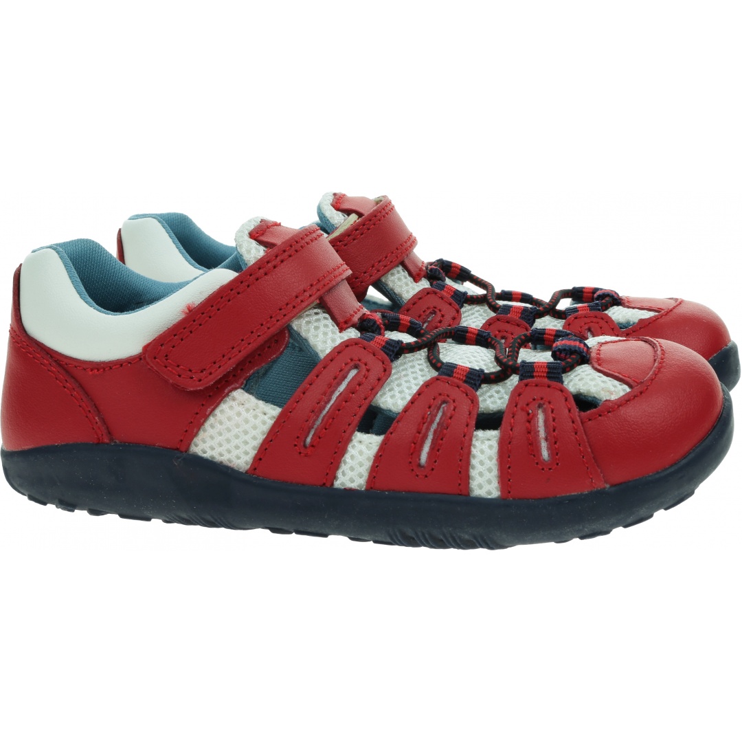 Ultralekkie Sandały BOBUX Summit Red + Navy 637207