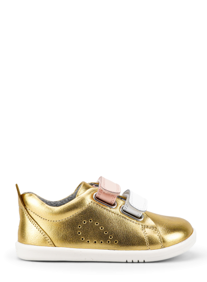 Półbuty BOBUX Grass Court Switch Gold Metallic (White + Seashell) 637310