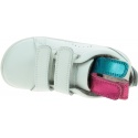 Półbuty BOBUX Grass Court Switch White (Raspberry Metallic + Peacock