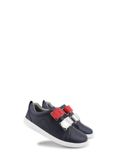 Półbuty BOBUX Grass Court Switch Navy (Red + Silver Metallic) 837712