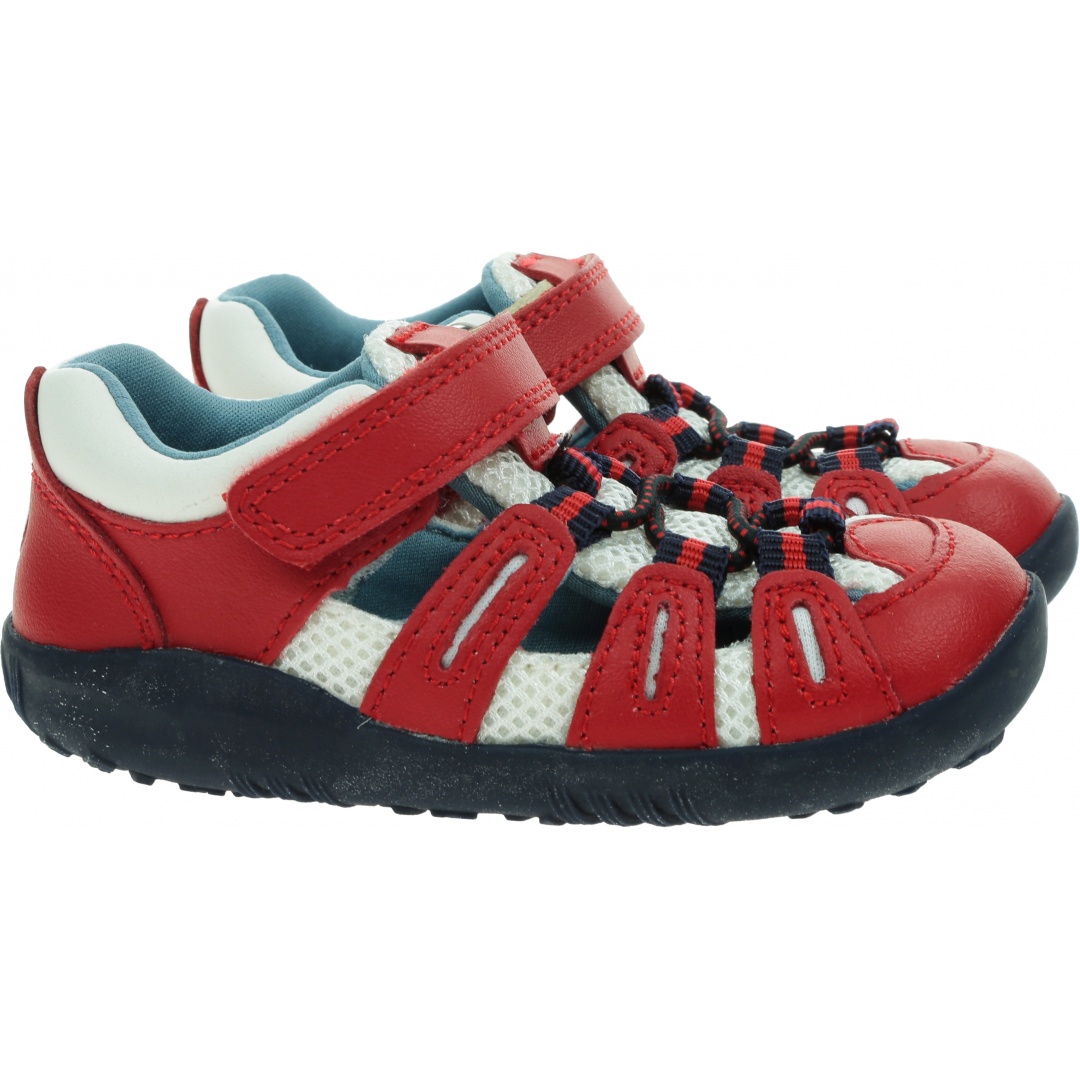 Ultralekkie Sandały BOBUX Summit Red + Navy 731607