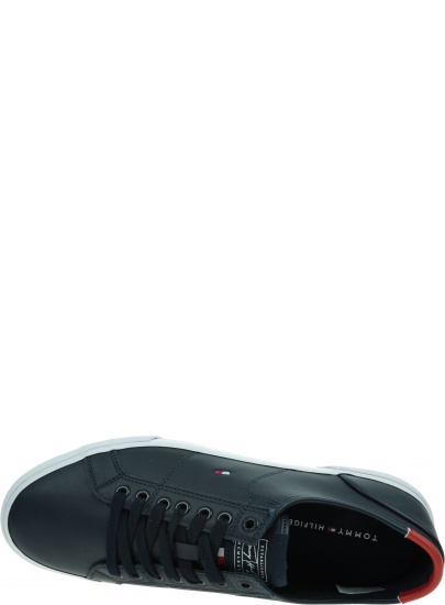 Trampki Męskie TOMMY HILFIGER Core Corporate Leather Vulc FM0FM03999 DW5