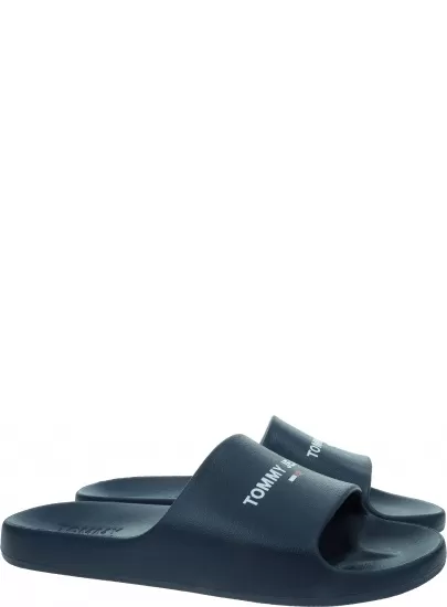 Klapki Męskie TOMMY JEANS Essential Pool Slide EM0EM00978 C87