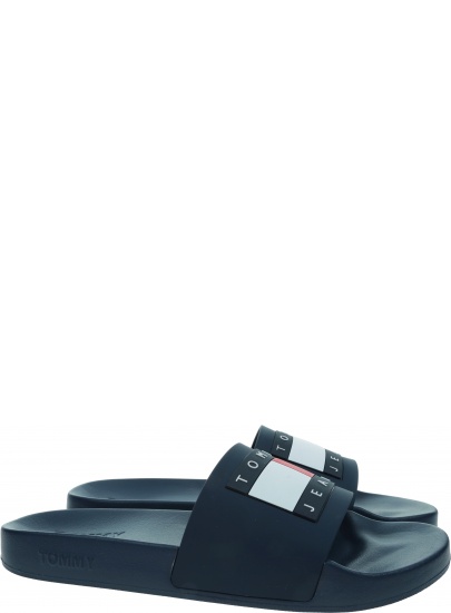 Klapki Męskie TOMMY JEANS Flag Pool Slide EM0EM01021 C87