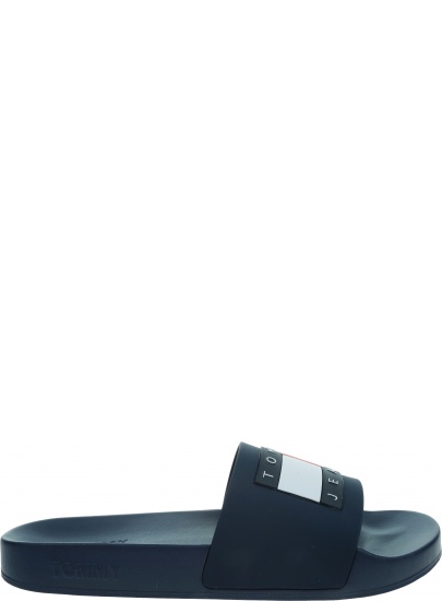 Klapki Damskie TOMMY JEANS Flag Pool Slide EN0EN01889 C87