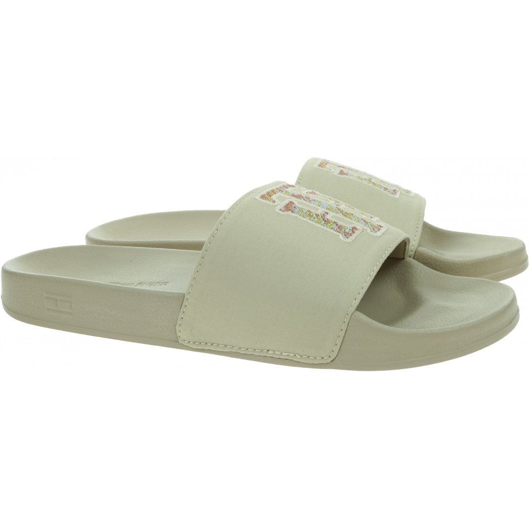 Klapki Damskie TOMMY HILFIGER Th Logo Pool FW0FW06420 ACI