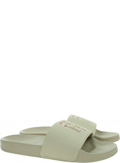 Klapki Damskie TOMMY HILFIGER Th Logo Pool FW0FW06420 ACI