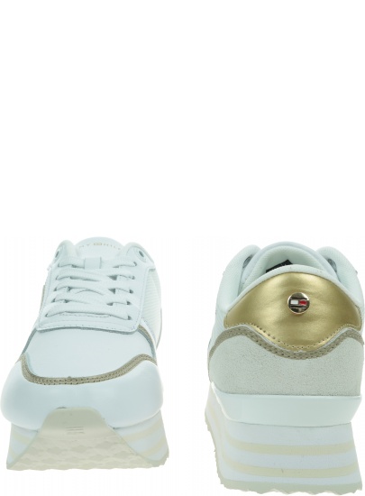 Sneakersy TOMMY HILFIGER Mesh Flatform Sneaker FW0FW06449 0LJ