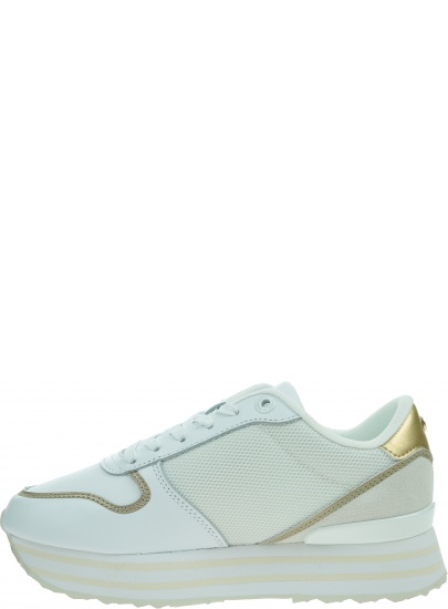 Sneakersy TOMMY HILFIGER Mesh Flatform Sneaker FW0FW06449 0LJ