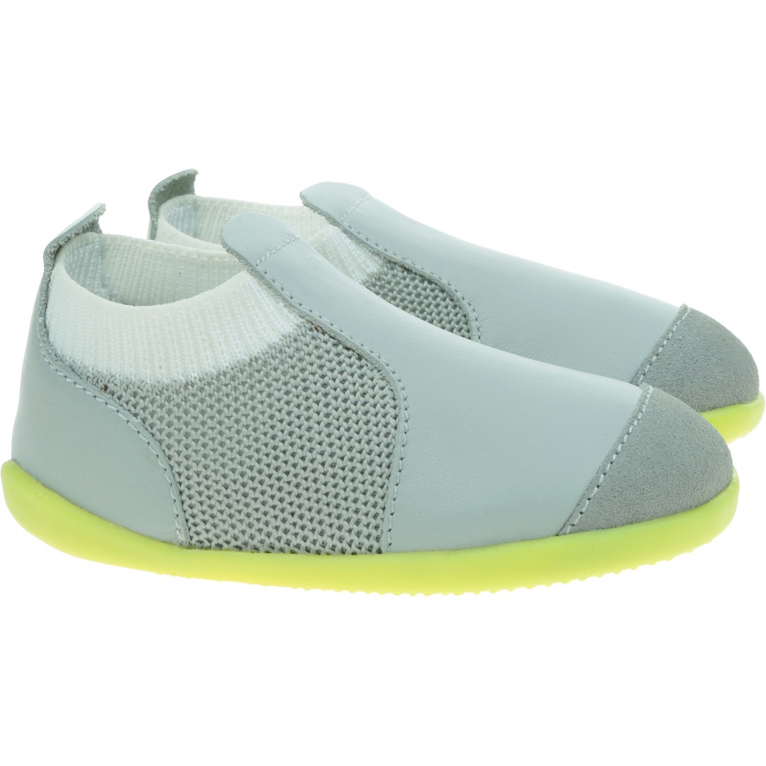 Ultralekkie Buty BOBUX Aktiv Knit Grey + White 501616