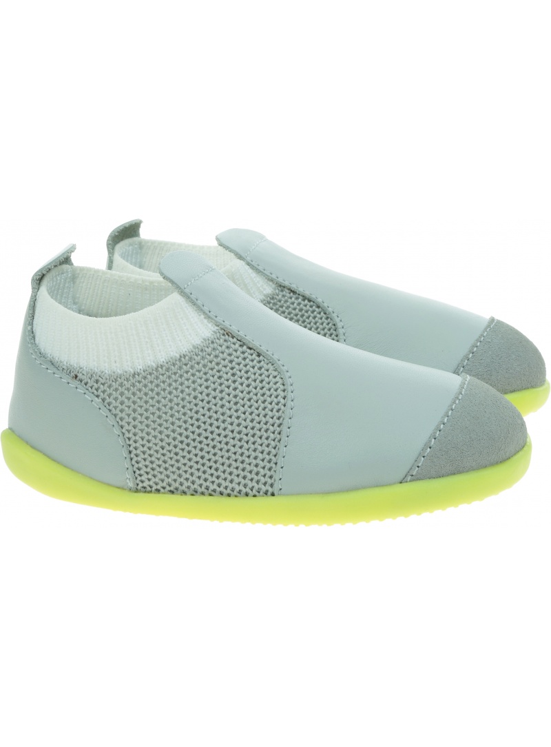 Ultralekkie Buty BOBUX Aktiv Knit Grey + White 501616 Ultralekkie Buty BOBUX Aktiv Knit Grey + White 501616