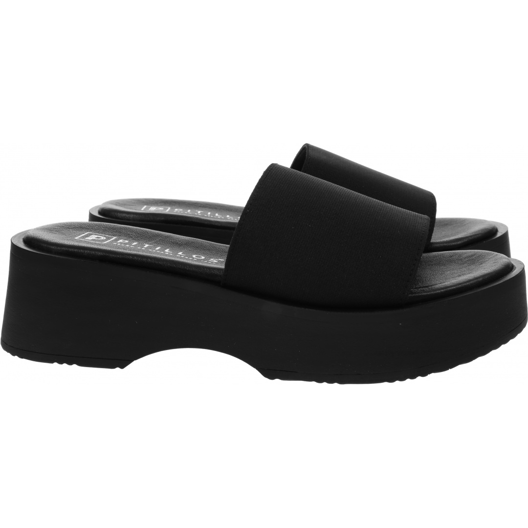 Klapki PITILLOS 1502 Negro
