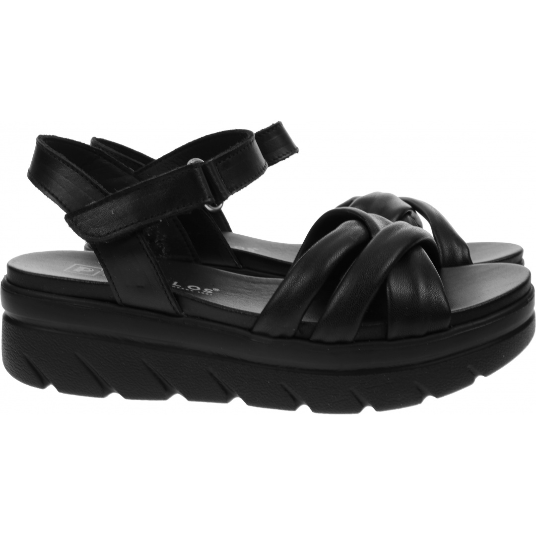 Sandały Na Platformie PITILLOS 2440 Negro