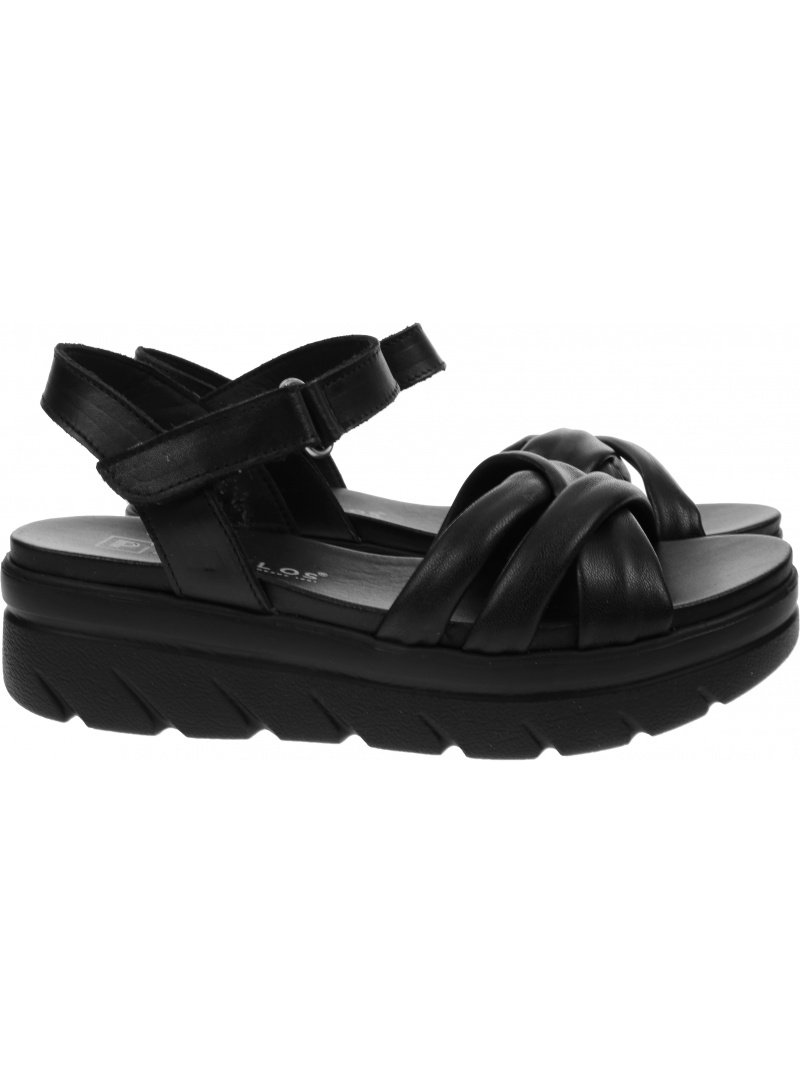Sandały Na Platformie PITILLOS 2440 Negro