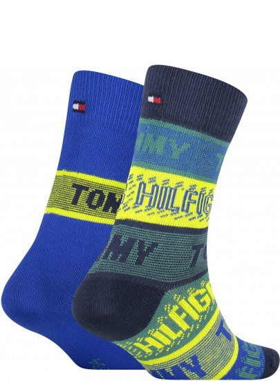 Skarpetki Dziecięce TOMMY HILFIGER 701210865 002 Th Kids Sock 2P Seasonal