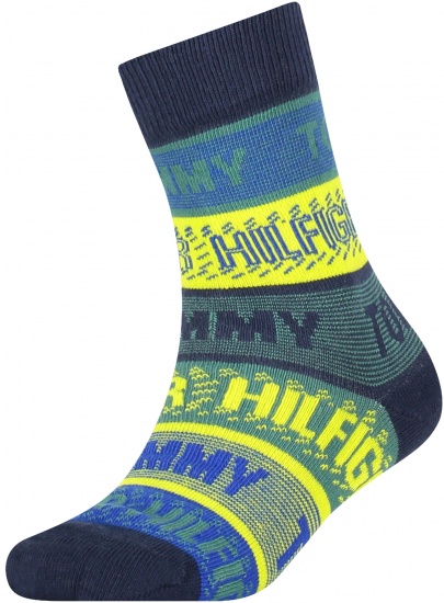 Skarpetki Dziecięce TOMMY HILFIGER 701210865 002 Th Kids Sock 2P Seasonal