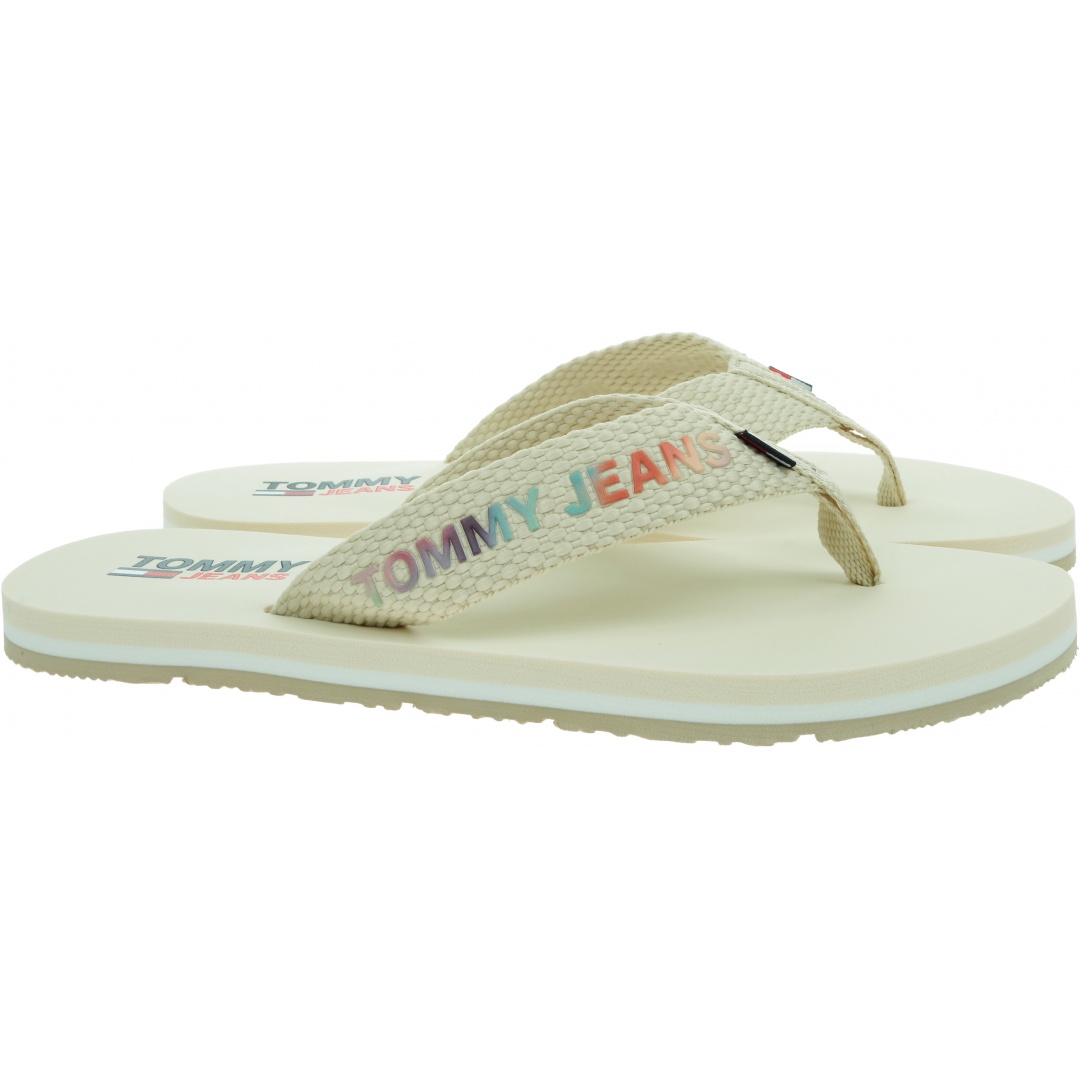 Japonki Damskie TOMMY JEANS Tie Dye Beach Sandal EN0EN01835 AA8