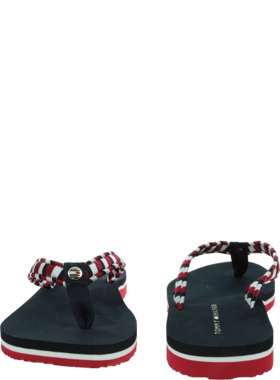Japonki Damskie TOMMY HILFIGER Woven Webbing Beach Sandal FW0FW06426 DW5