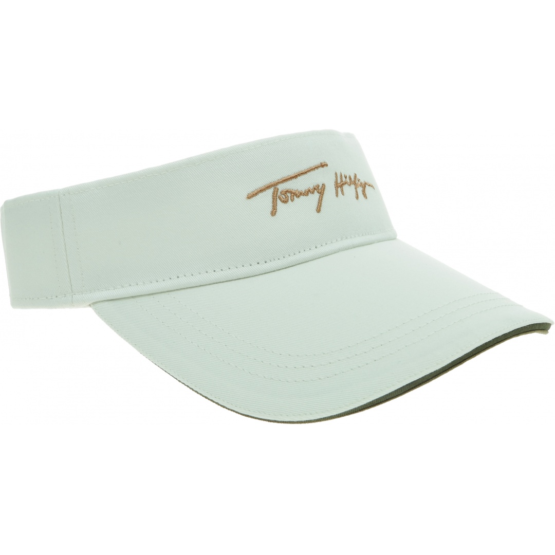 Daszek TOMMY HILFIGER Iconic Signature Visor AW0AW11680 YBL