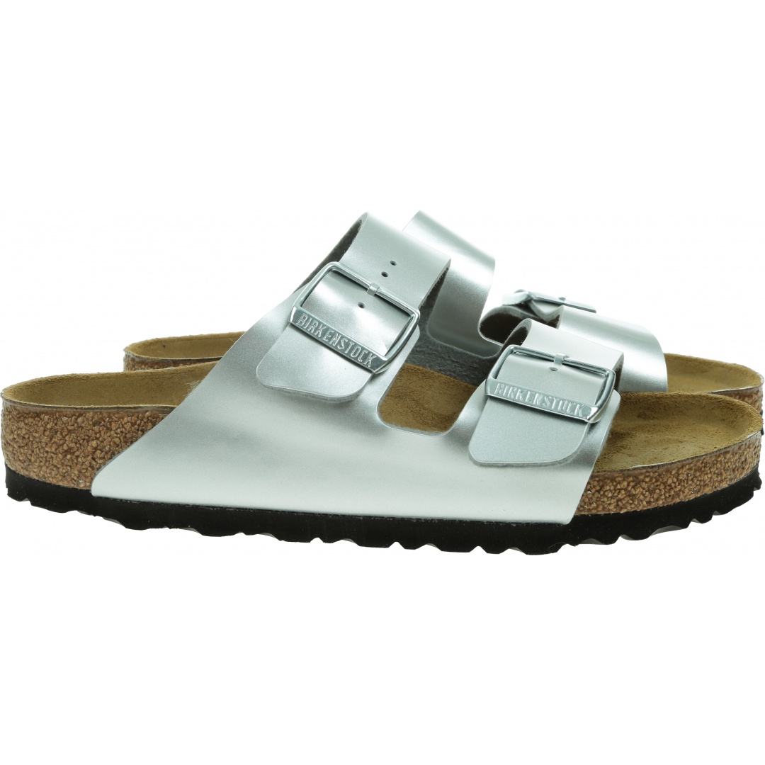 Klapki BIRKENSTOCK Arizona Kids 1019147 Silver