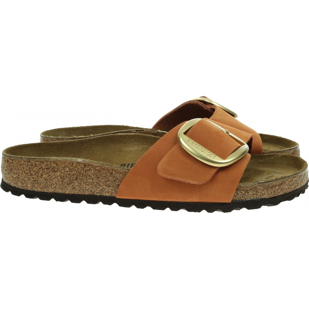 Klapki BIRKENSTOCK Madrid Big Buckle 1022744 Pecan
