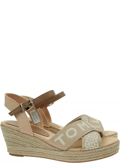 Espadryle TOMMY HILFIGER Webbing Low FW0FW06297 ABR